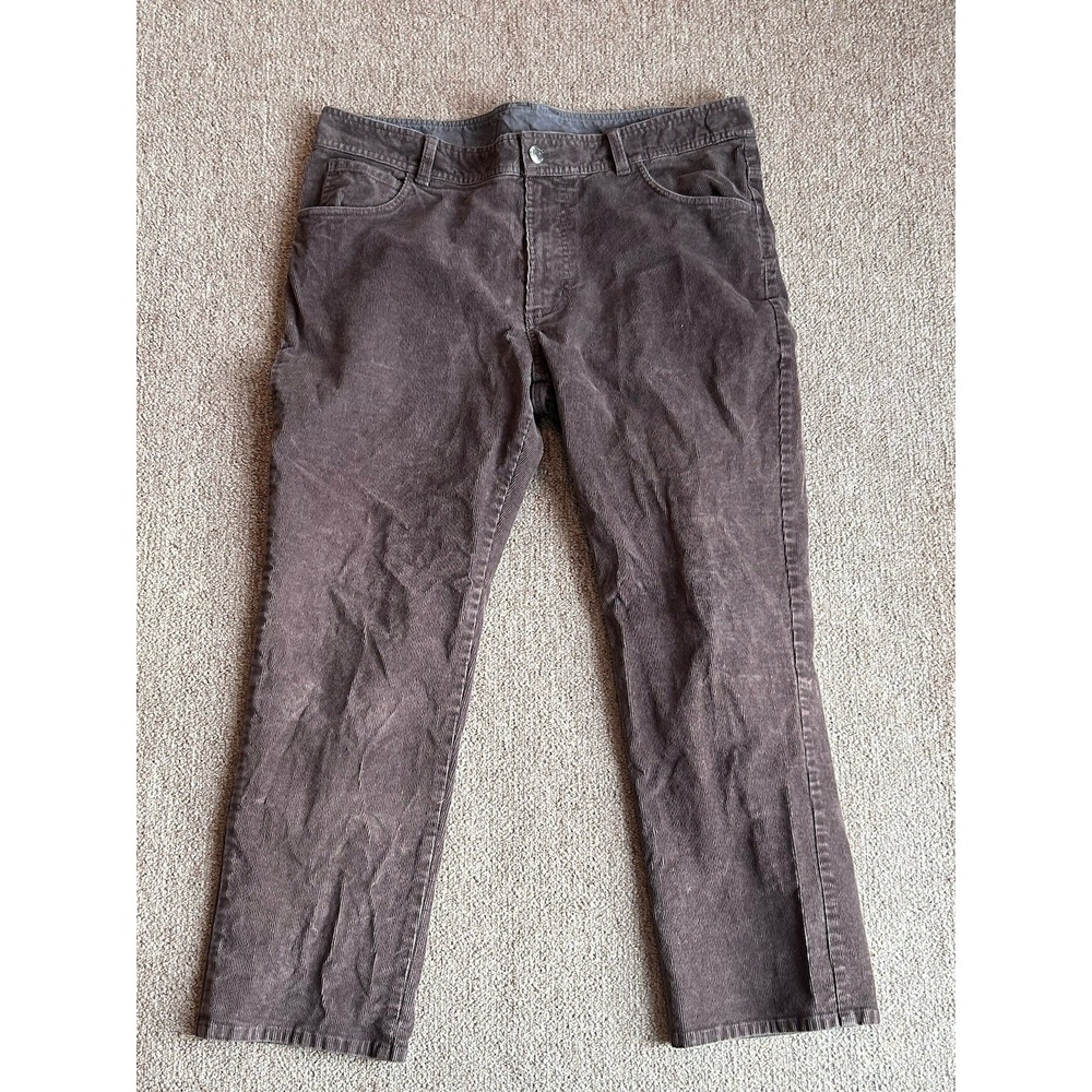 Columbia Pants Mens 38x30 Brown Corduroy Outdoor Chino Fishing Hiking Cotton